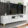 Fairmont Park Muttontown TV Stand for TVs up to 48" white 50.0 H x 200.0 W x 35.0 D cm