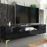 Fairmont Park Muttontown TV Stand for TVs up to 48" black 50.0 H x 200.0 W x 35.0 D cm