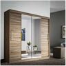 Sliding Wardrobes 4u LTD (180 cm , Oak ) Sliding Wardrobes 4U Eden Sliding Door Wardrobe