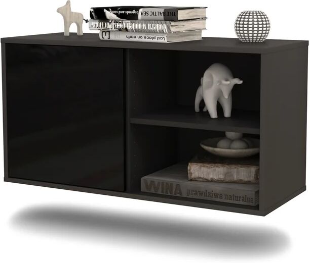 Photos - Mount/Stand Ebern Designs Hardwicke TV Stand black