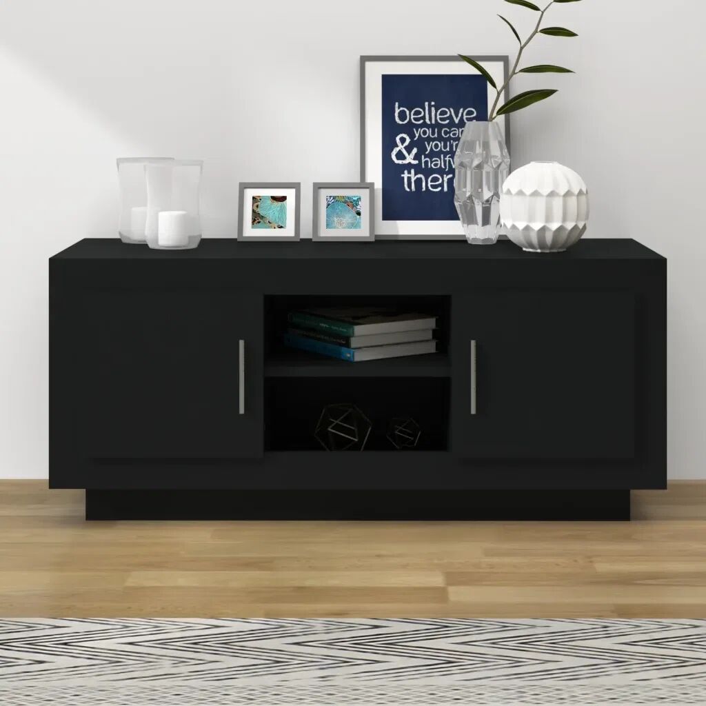 Photos - Mount/Stand 17 Stories Jekeria TV Stand for TVs up to 43" black 45.0 H x 102.0 W x 35.