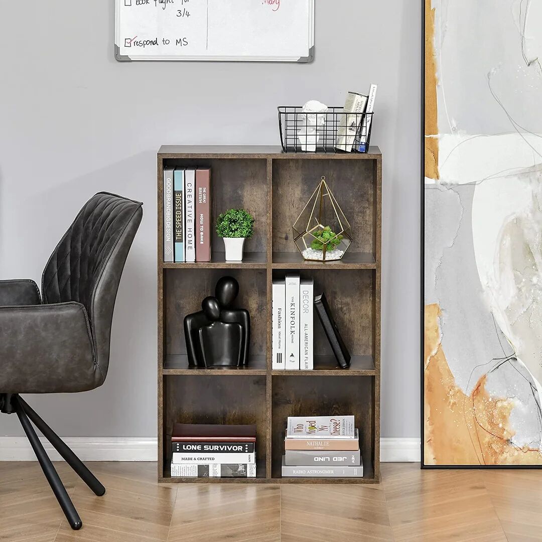 Photos - Wall Shelf Alpen Home Tonia Bookcase brown 97.5 H x 65.5 W x 30.0 D cm