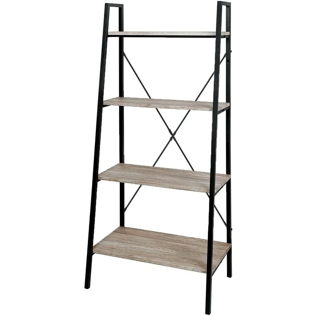 Photos - Wall Shelf Rio Babs Ladder Bookcase brown 148.0 H x 60.0 W x 35.0 D cm 