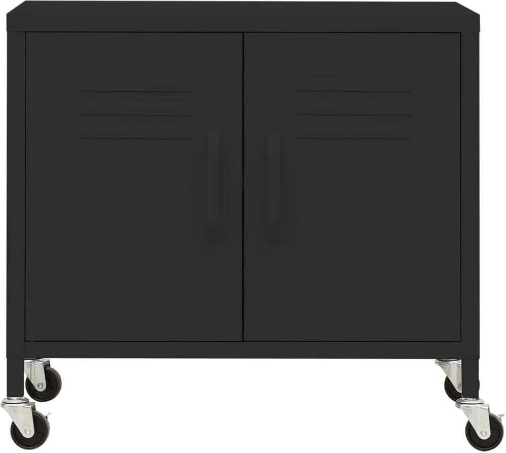 Photos - Wardrobe Rio Gazali Storage Cabinet 60x35x56 cm Steel black 56.0 H x 60.0 W x 35.0 