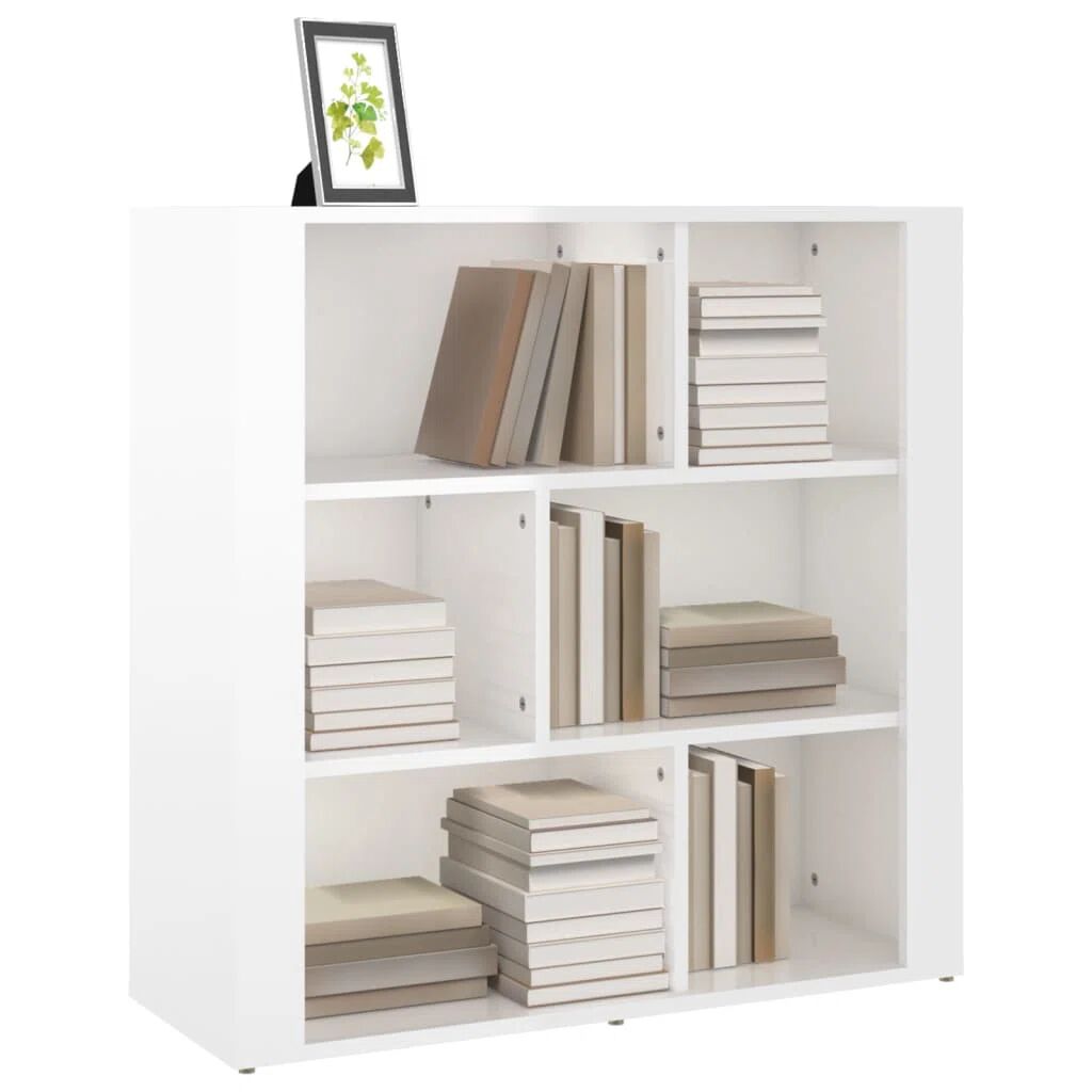 Photos - Wall Shelf 17 Stories Kenden Bookcase white 80.0 H x 80.0 W x 30.0 D cm