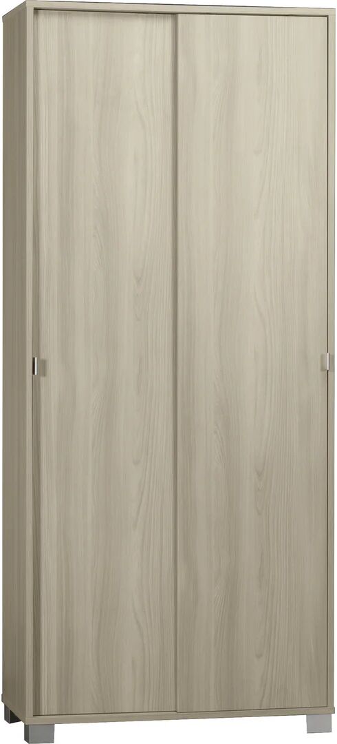 Photos - Wardrobe Ebern Designs Pantanella 2 Door Sliding  brown 190.0 H x 82.0 W x