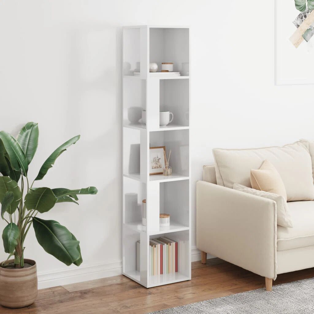 Photos - Wall Shelf Ebern Designs Ayanni Bookcase white