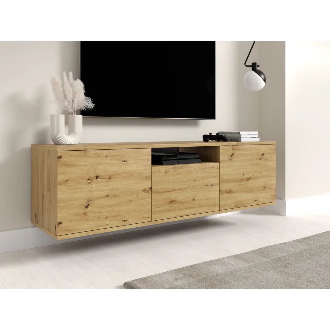 Photos - Mount/Stand 17 Stories Mykyta TV Stand for TVs up to 70" brown 42.0 H x 150.0 W x 40.0