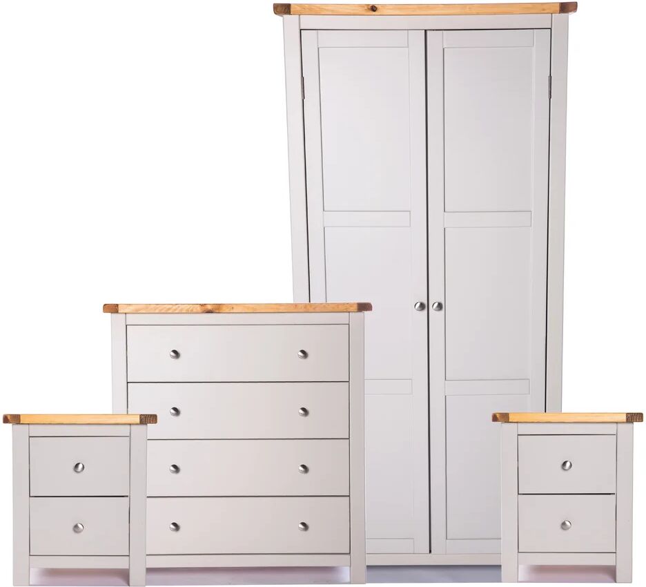 Photos - Bedroom Set Brambly Cottage Higham 4 Piece  gray