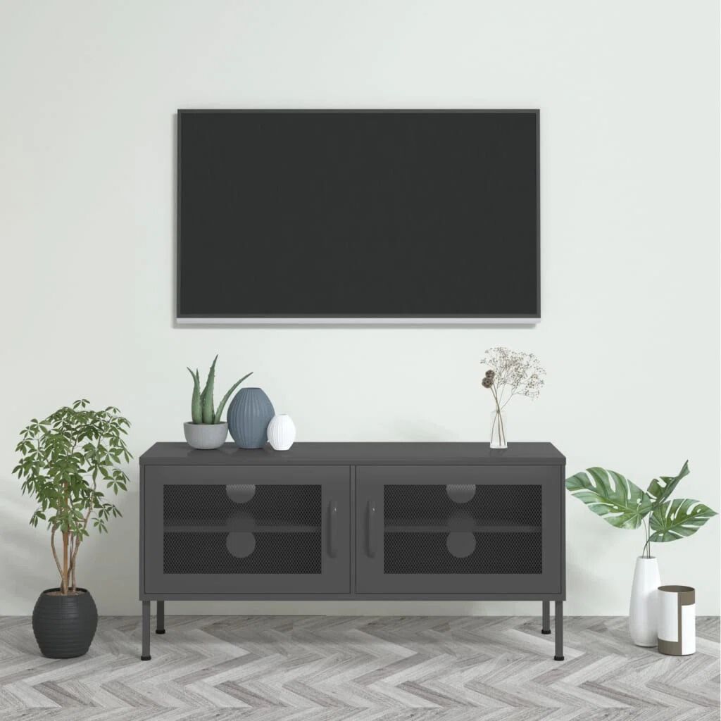 Photos - Mount/Stand Ebern Designs Caleyah TV Stand for TVs up to 43" gray 50.0 H x 105.0 W x 3