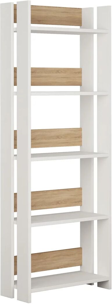 Photos - Wall Shelf Zipcode Design Chaney Bookcase brown 155.0 H x 57.0 W x 25.0 D cm