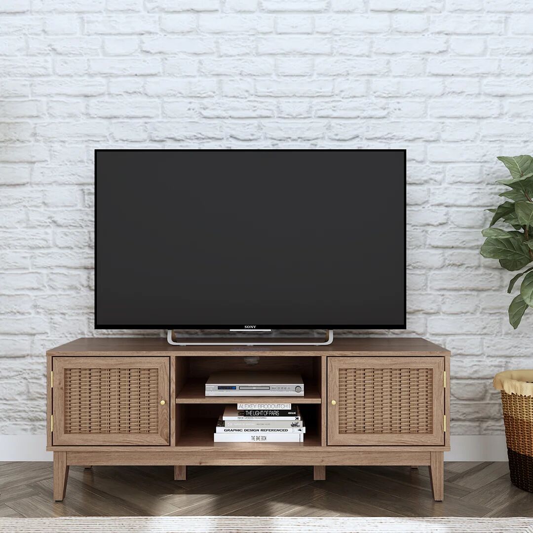 Photos - Mount/Stand Brambly Cottage TV Stand for TVs up to 65" brown 48.1 H cm