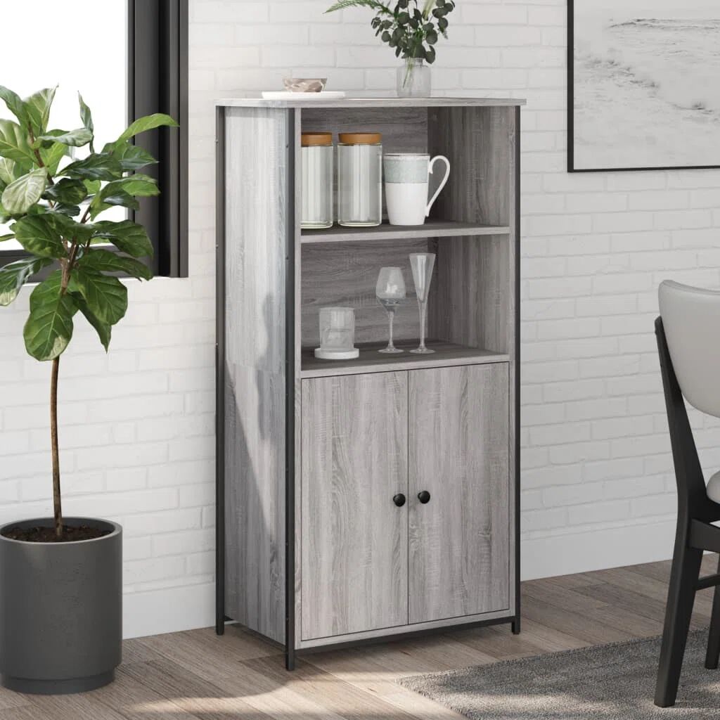 Photos - Storage Сabinet VidaXL 62 Sideboard gray 