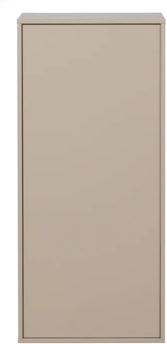 Photos - Wardrobe VTWonen 1 Door  brown/green 110.0 H x 50.0 W x 58.0 D cm