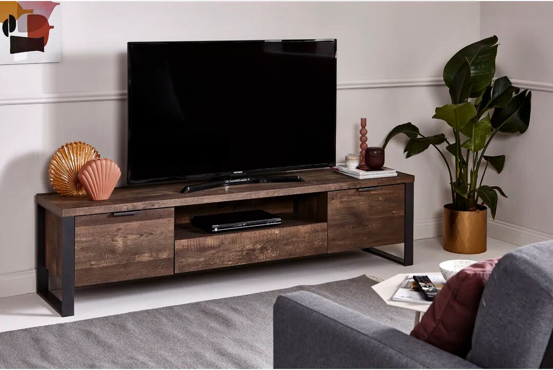 Photos - Mount/Stand Mercury Apogee TV Stand for TVs up to 70" brown 45.0 H cm 