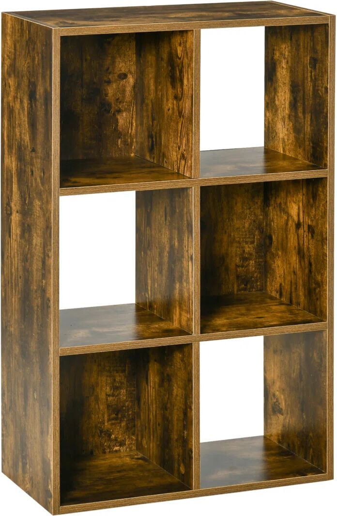 Photos - Wall Shelf Union Rustic Iulfrith Bookcase brown 93.0 H x 60.0 W x 30.0 D cm