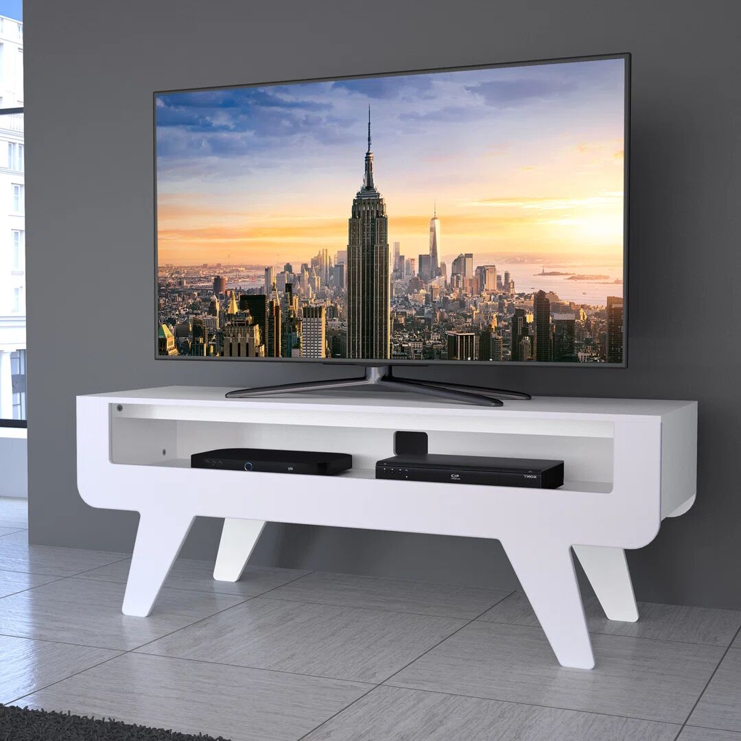 Photos - Mount/Stand Isabelline Gigi TV Stand for TVs up to 55" white 45.0 H x 120.0 W x 39.2 D