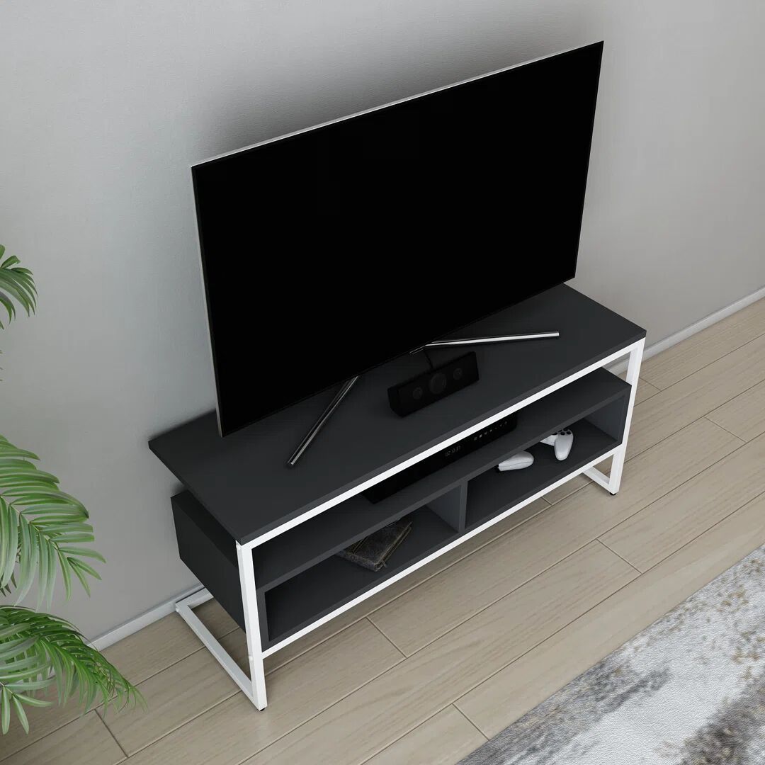 Photos - Mount/Stand Etta Avenue Bedelia TV Stand for TVs up to 48" white 51.0 H x 111.0 W x 35