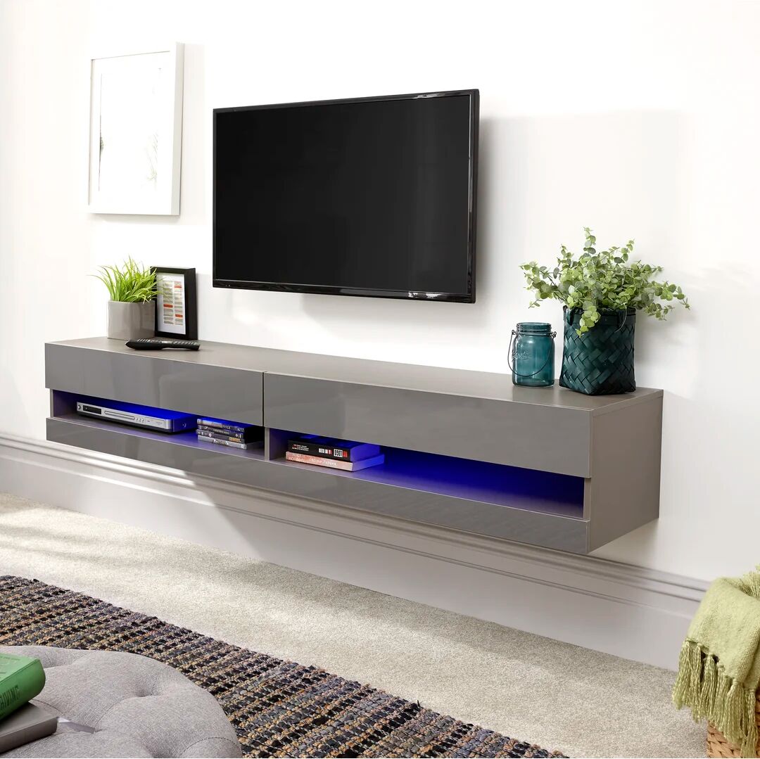 Photos - Mount/Stand Zipcode Design Allon TV Stand gray/white 30.0 H cm