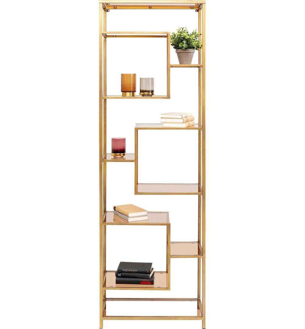 Photos - Wall Shelf KARE Design Shelf Loft 60x195cm yellow 195.0 H x 60.0 W x 30.0 D cm