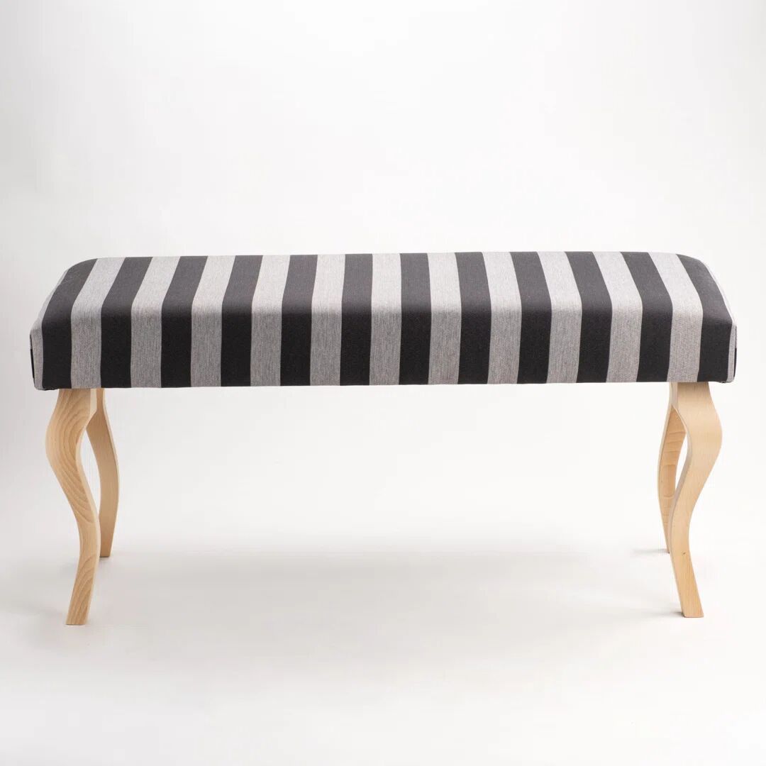 Photos - Other Furniture Rosalind Wheeler Denico Upholstered Bench black 45.0 H x 45.0 W x 30.0 D c
