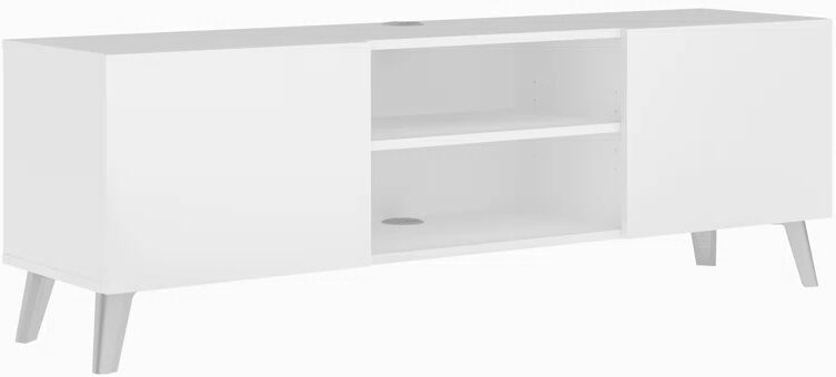 Photos - Mount/Stand 17 Stories Kamta TV Stand for TVs up to 75" brown/gray 46.0 H x 140.0 W x