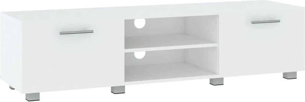 Photos - Mount/Stand Cabinet 17 Stories Julane TV Stand for TVs up to 60" white 35.0 H x 140.0 W x 40.0 