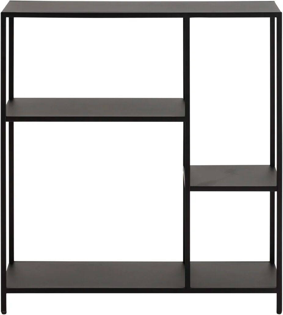 Photos - Wall Shelf Mercury Yother Bookcase black/gray 86.0 H x 79.5 W x 30.0 D cm 