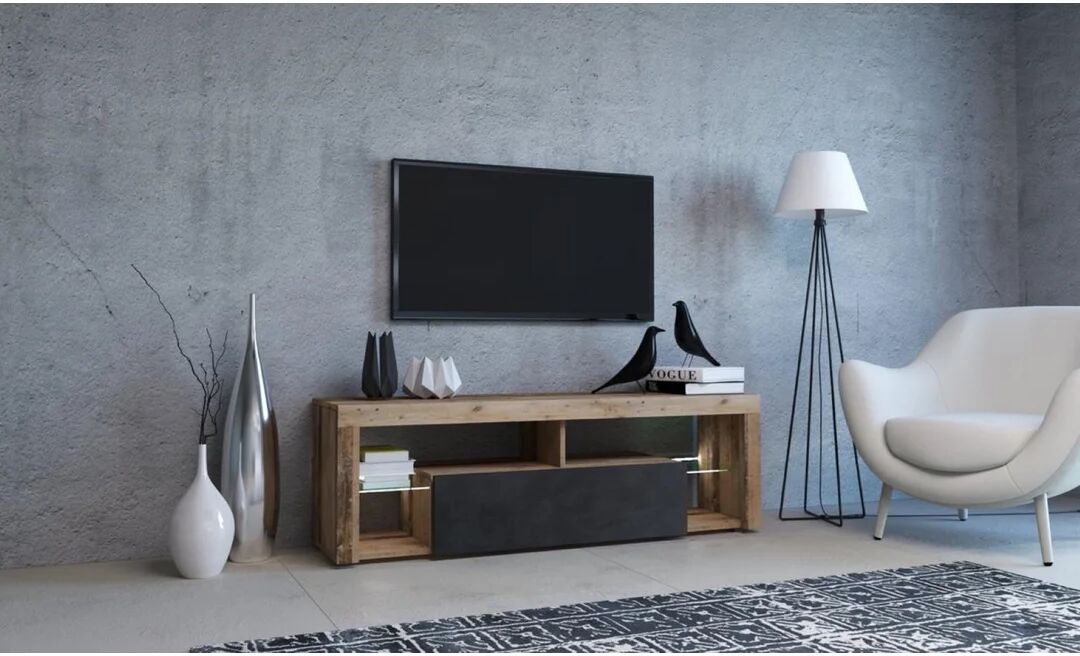 Photos - Mount/Stand Three Posts Belmont TV Stand for TVs up to 55" brown 26.5 H cm