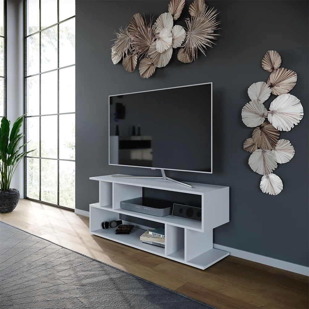 Photos - Mount/Stand 17 Stories Kahlow TV Stand for TVs up to 40" brown 50.6 H x 120.0 W x 35.0