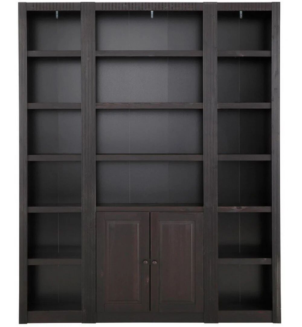 Photos - Wall Shelf Mercury Elona Bookcase brown 213.0 H x 177.4 W x 29.0 D cm 
