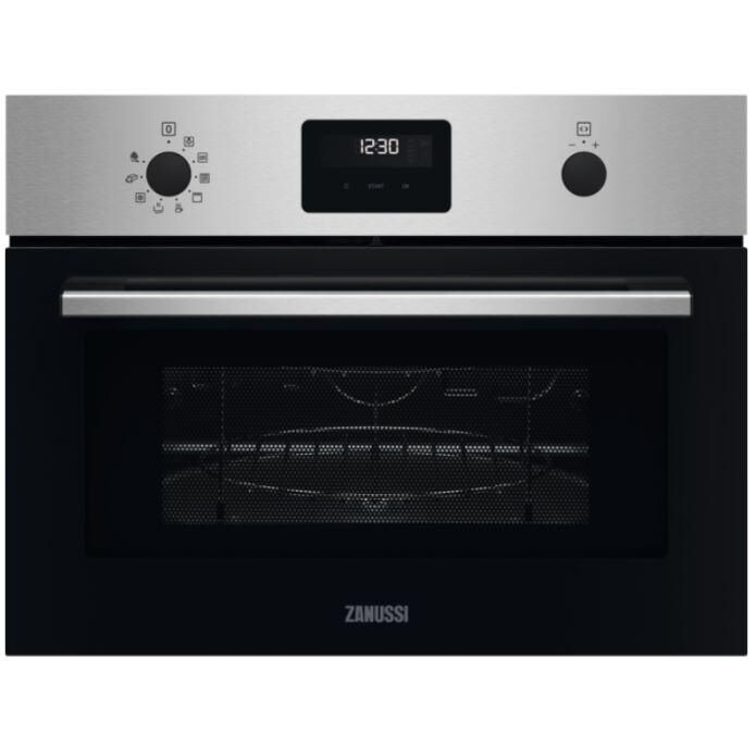 Zanussi ZVENW6X1 Built In Microwave with Grill - Stainless Steel