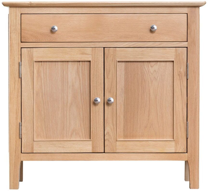 Cornsay Oak Small Sideboard   Fully Assembled