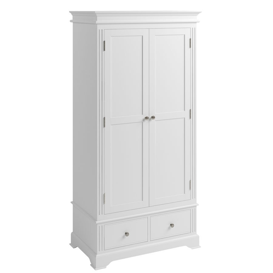 Derwent White 2 Door Wardrobe