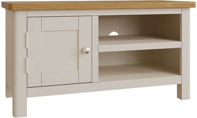 Weardale Grey Weardale Truffle Grey TV Unit   Fully Assembled