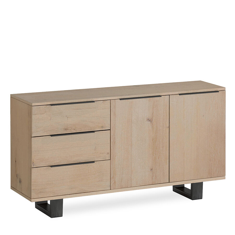 Oakford White Oiled Oak Small Sideboard