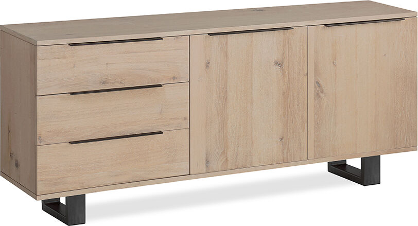 Oakford White Oiled Oak Large Sideboard