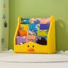 Homary 4-Tier Little Duck Toy Storage Rack Organizer Children Bookshelf