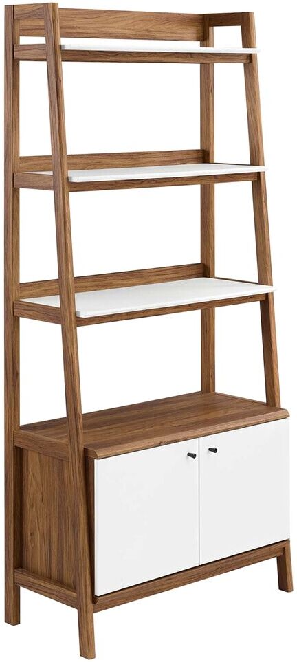 Modway Bixby 33in Bookshelf White NoSize