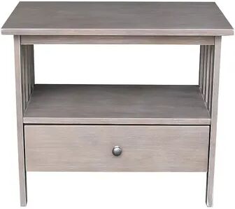 International Concepts Mission Entertainment TV Stand, Grey