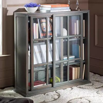 Safavieh Greg 3-Shelf Bookshelf, Grey