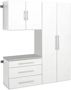 Prepac HangUps B 60-in. Storage Cabinet 3-piece Set, White