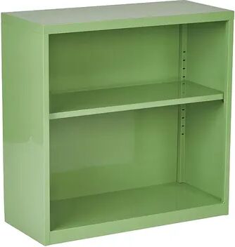 OSP Home Furnishings OSP Designs 28-in. Steel Bookcase, Green, Furniture