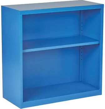 OSP Home Furnishings OSP Designs 28-in. Steel Bookcase, Blue, Furniture