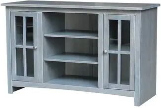 International Concepts Entertainment TV Stand, Grey