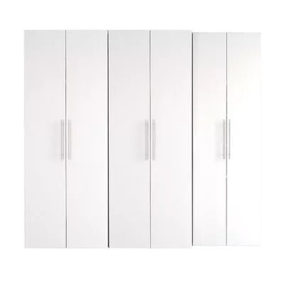 Prepac HangUps L 102-in. Storage Cabinet 3-piece Set, White