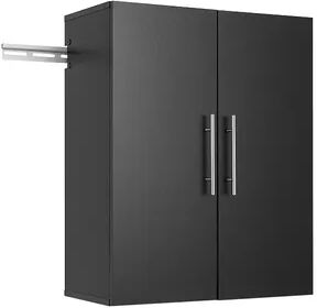 Prepac HangUps 24-in. Upper Storage Wall Cabinet, Black