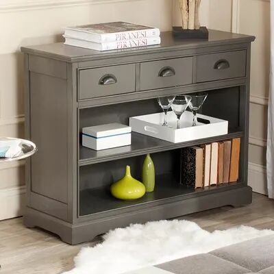 Safavieh Prudence 2-Shelf Bookshelf, Grey