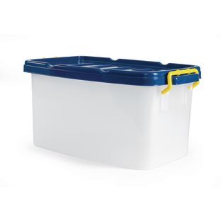Discount School Supply Large Storage Bin with Clip Handle Lid by Discount School Supply