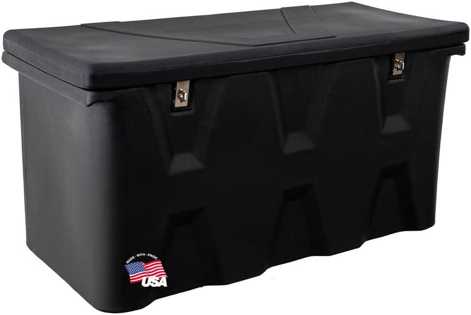 Buyers Products Company 26 in. x 23 in. x 51 in. Matte Black Plastic All-Purpose Truck Tool Box Chest